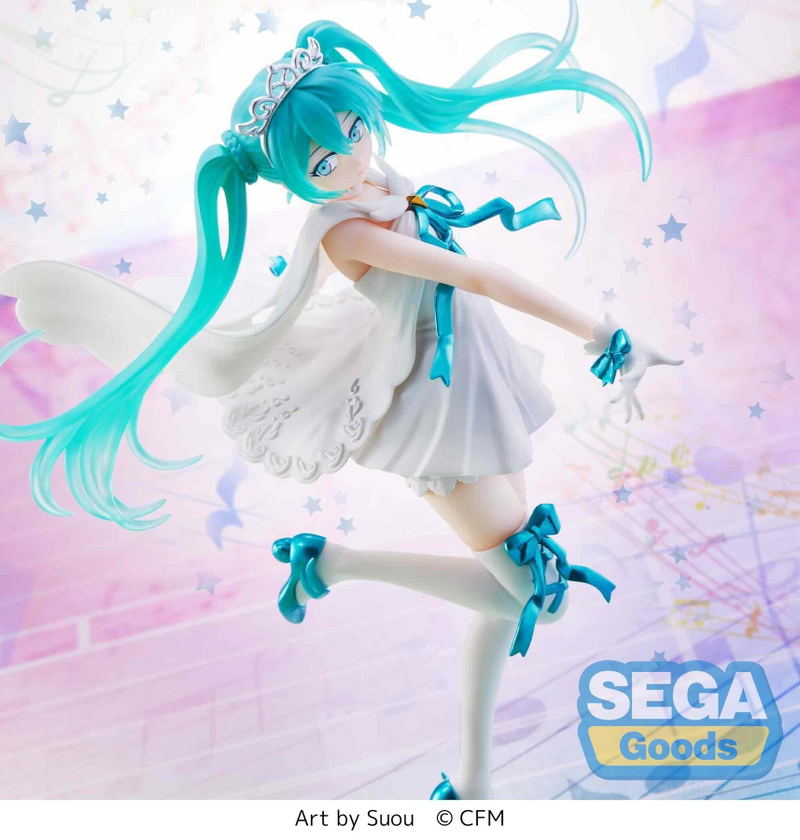 Piapro Characters Hatsune Miku SPM Figure: Hatsune Miku 15th Anniversary Suou Ver. image 7