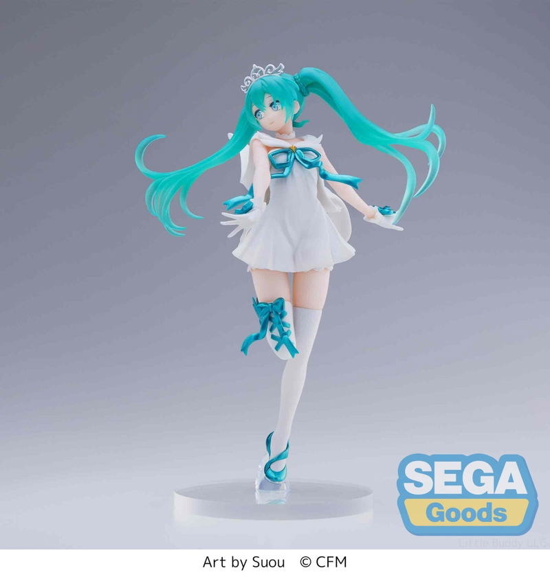Piapro Characters Hatsune Miku SPM Figure: Hatsune Miku 15th Anniversary Suou Ver. image 9