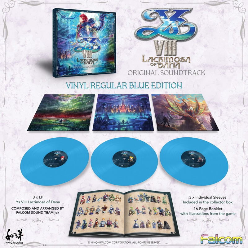 Ys VIII: Lacrimosa Of Dana Original Soundtrack (Vinyl) image 2