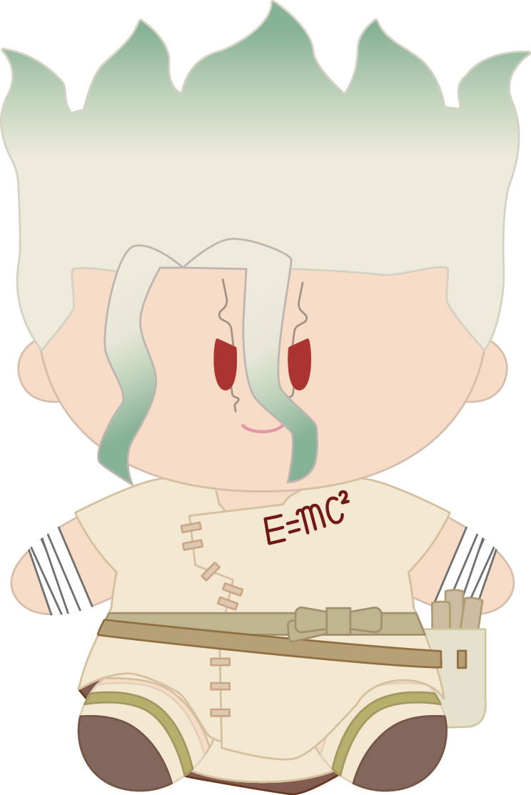 Dr. Stone Ryusui Yorinui Plush Mini (Plush Mascot): Senku Ishigami image 1