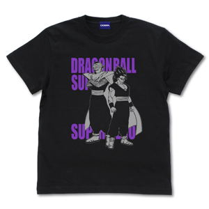 Dragon Ball Super: Super Hero Gohan & Piccolo T-shirt Black (S Size)_