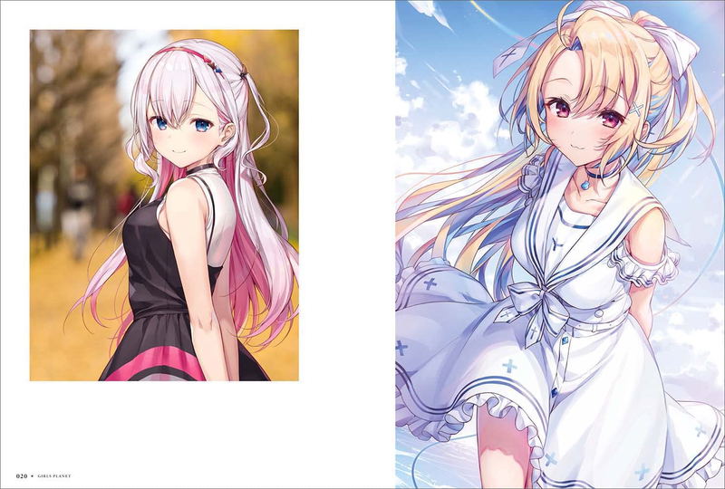 Komeshiro Kasu Art Book: Girls Planet image 4