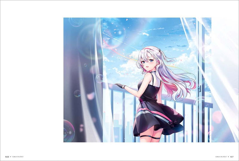 Komeshiro Kasu Art Book: Girls Planet image 5