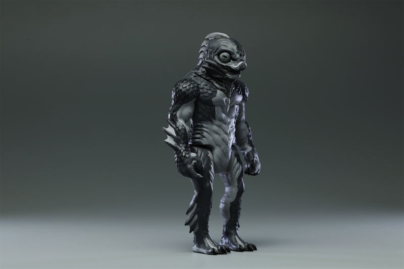 Legacy of Lovecraft Action Figure: Dagon Silent Film Ver. image 2