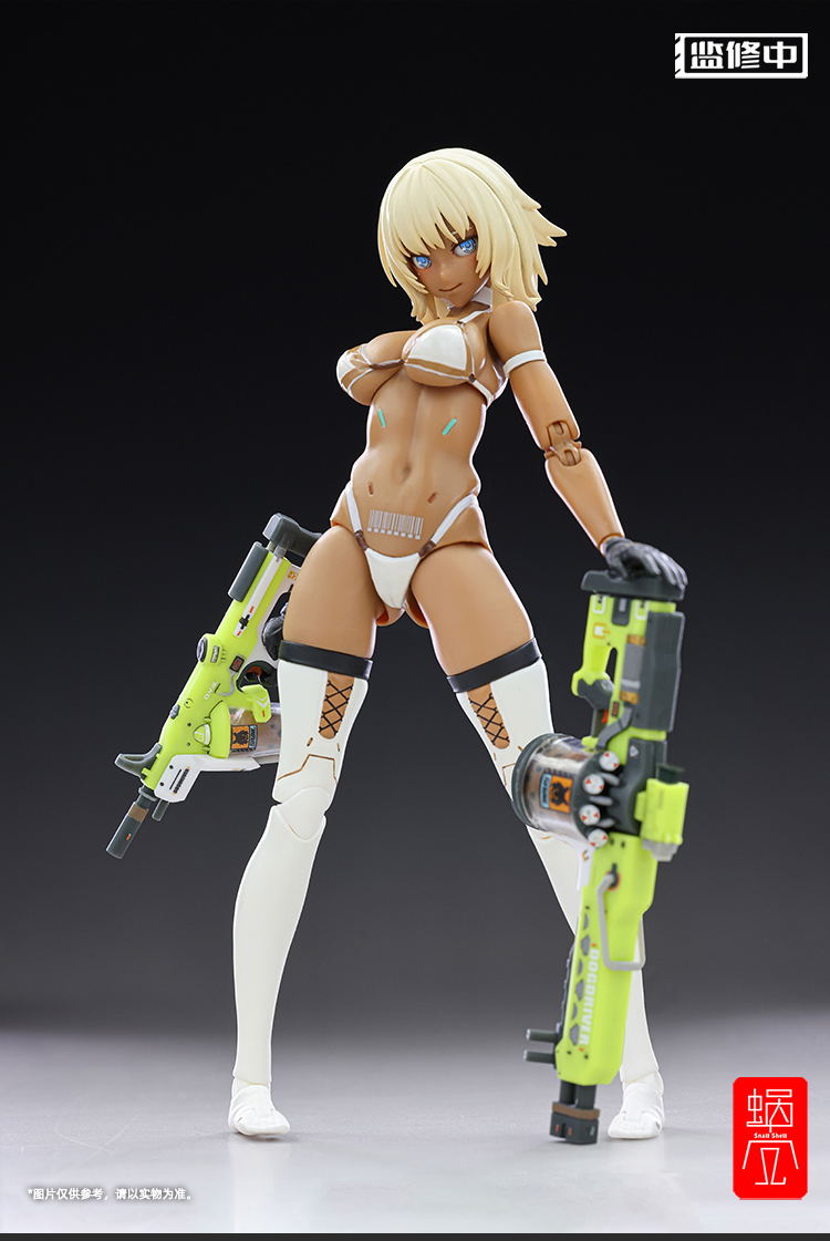 Milk Tea Girl 1/12 Scale Pre-Painted Action Figure: Milk. T image 2