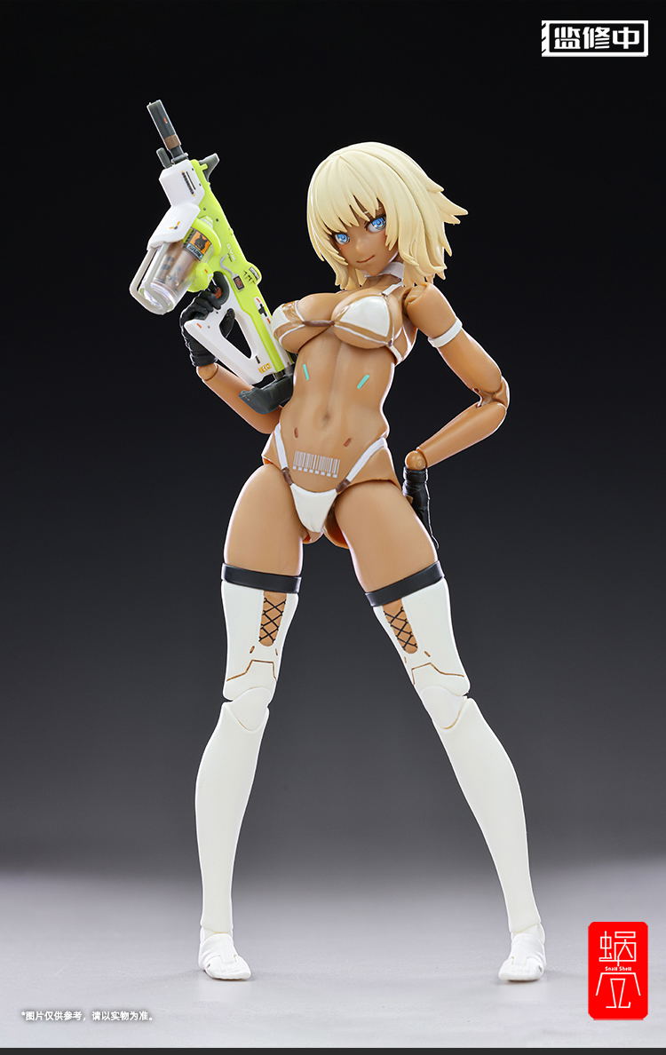 Milk Tea Girl 1/12 Scale Pre-Painted Action Figure: Milk. T image 3