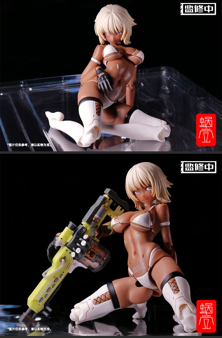 Milk Tea Girl 1/12 Scale Pre-Painted Action Figure: Milk. T image 4