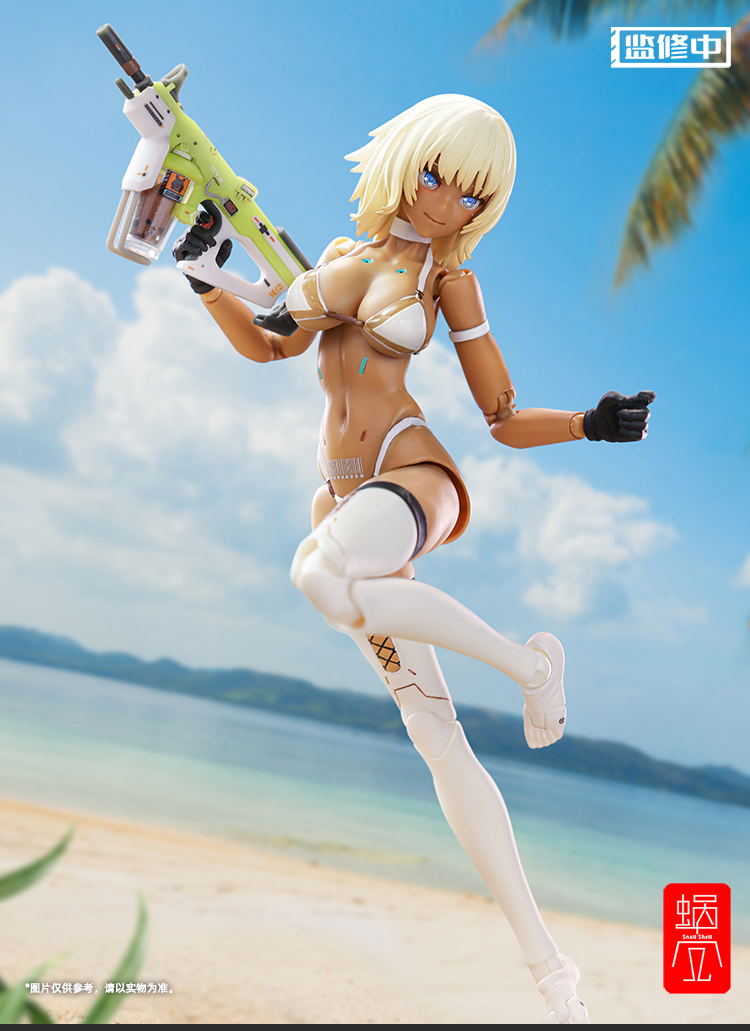 Milk Tea Girl 1/12 Scale Pre-Painted Action Figure: Milk. T image 7