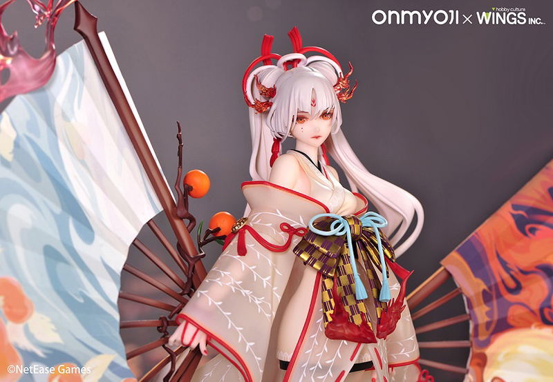 Onmyoji 1/7 Scale Pre-Painted Figure: Shiranui Night Fire Rika Ver. image 8