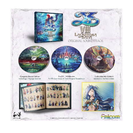 Ys VIII: Lacrimosa Of Dana Original Soundtrack (Various Artists)