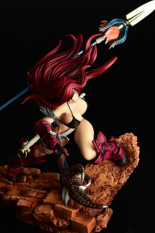 Fairy Tail 1/6 Scale Pre-Painted Figure: Erza Scarlet The Knight Ver. Another Color :Red Armor: (Re-run) image 4