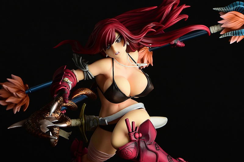 Fairy Tail 1/6 Scale Pre-Painted Figure: Erza Scarlet The Knight Ver. Another Color :Red Armor: (Re-run) image 5