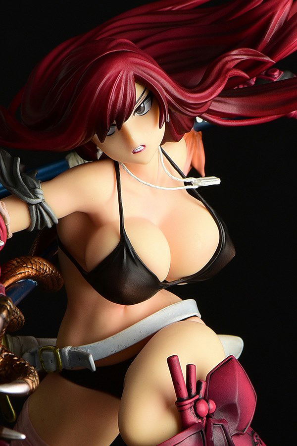 Fairy Tail 1/6 Scale Pre-Painted Figure: Erza Scarlet The Knight Ver. Another Color :Red Armor: (Re-run) image 6