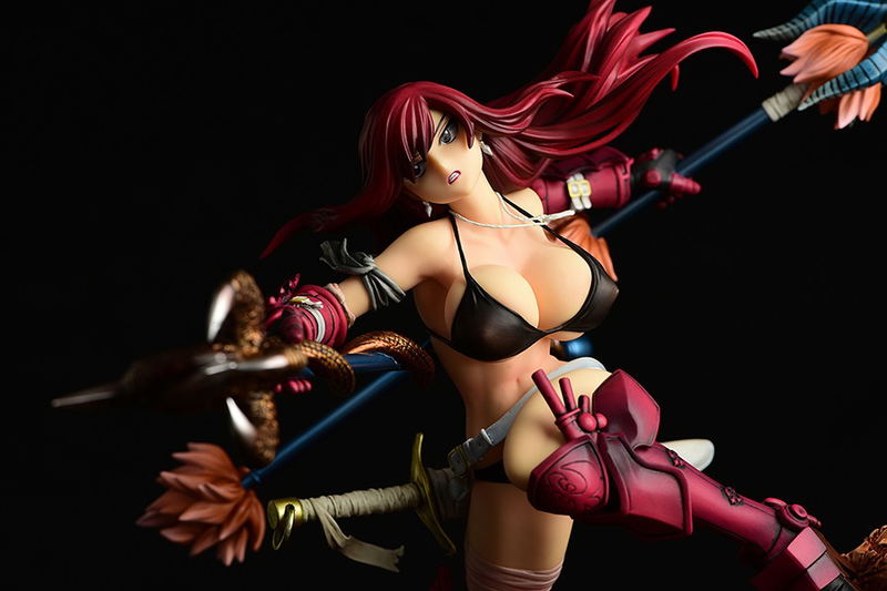 Fairy Tail 1/6 Scale Pre-Painted Figure: Erza Scarlet The Knight Ver. Another Color :Red Armor: (Re-run) image 7