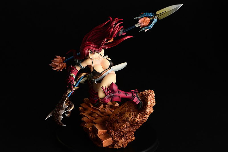 Fairy Tail 1/6 Scale Pre-Painted Figure: Erza Scarlet The Knight Ver. Another Color :Red Armor: (Re-run) image 8