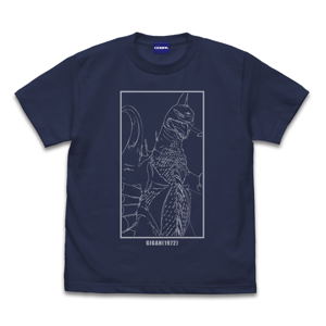 Godzilla: Gigan 1972 T-shirt Indigo (L Size)_