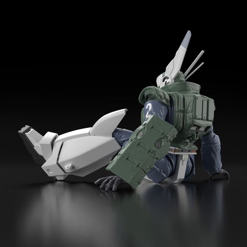 ACKS MP-04 Patlabor The Mobile Police 1/43 Scale Plastic Model Kit: AV-98 Ingram Reactive Armor image 14
