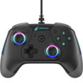 Cyber Gadget Gaming Wired Controller HG for Nintendo Switch (Black) thumbnail 1