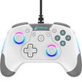 Cyber Gadget Gaming Wired Controller HG for Nintendo Switch (White) thumbnail 1
