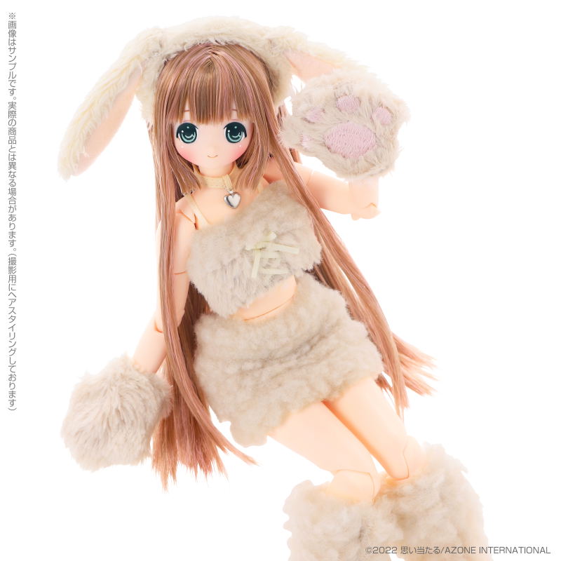 EX Cute Hidamari's Animals 1/6 Scale Fashion Doll: Mokomoko Usagi-san / Chiika image 5