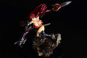 Fairy Tail 1/6 Scale Pre-Painted Figure: Erza Scarlet The Knight Ver. Another Color :Black Armor: (Re-run)