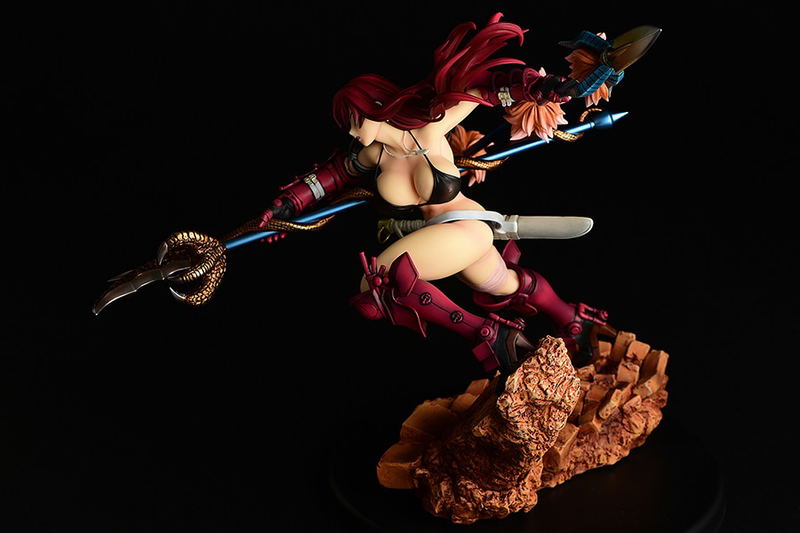 Fairy Tail 1/6 Scale Pre-Painted Figure: Erza Scarlet The Knight Ver. Another Color :Red Armor: (Re-run) image 11