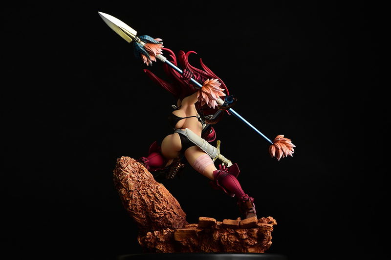 Fairy Tail 1/6 Scale Pre-Painted Figure: Erza Scarlet The Knight Ver. Another Color :Red Armor: (Re-run) image 17