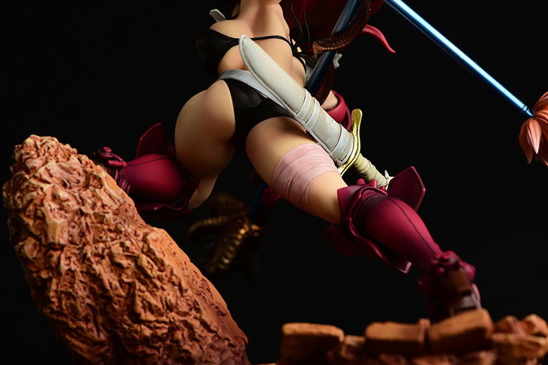 Fairy Tail 1/6 Scale Pre-Painted Figure: Erza Scarlet The Knight Ver. Another Color :Red Armor: (Re-run) image 18