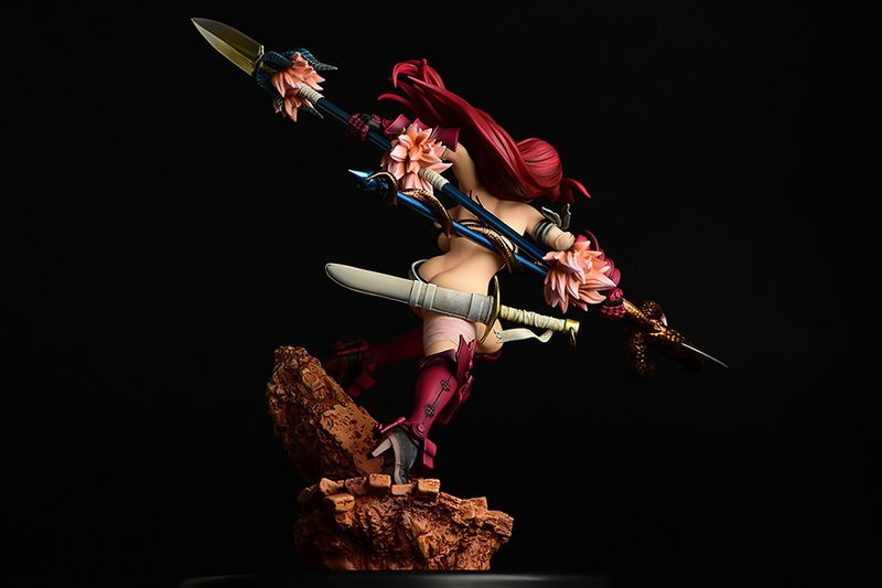 Fairy Tail 1/6 Scale Pre-Painted Figure: Erza Scarlet The Knight Ver. Another Color :Red Armor: (Re-run) image 19