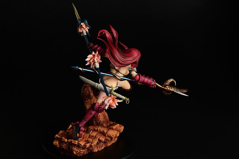 Fairy Tail 1/6 Scale Pre-Painted Figure: Erza Scarlet The Knight Ver. Another Color :Red Armor: (Re-run) image 21