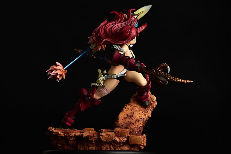 Fairy Tail 1/6 Scale Pre-Painted Figure: Erza Scarlet The Knight Ver. Another Color :Red Armor: (Re-run) image 25