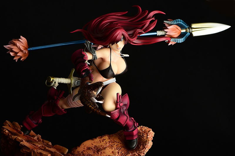 Fairy Tail 1/6 Scale Pre-Painted Figure: Erza Scarlet The Knight Ver. Another Color :Red Armor: (Re-run) image 28
