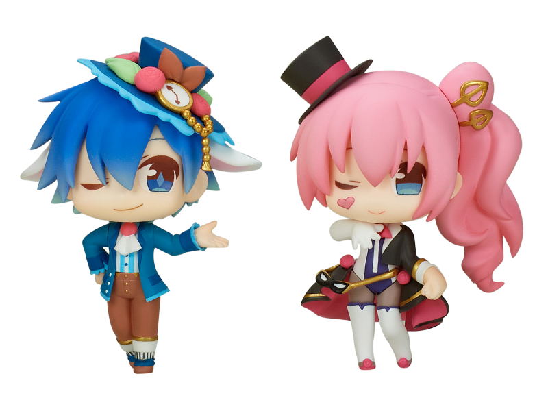 Hatsune Miku Piapro Characters Trading Mini Figure Series: Kaito & Megurine Luka (Set of 2) image 1