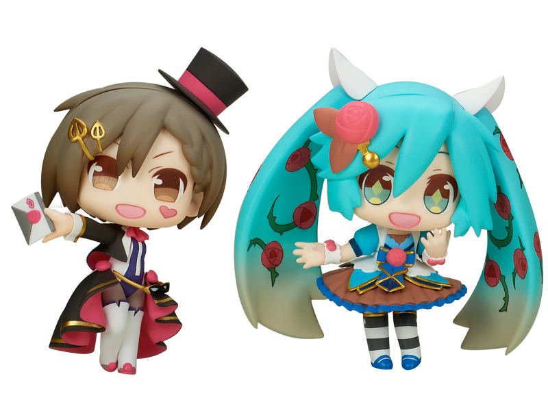 Hatsune Miku Piapro Characters Trading Mini Figure Series: Meiko & Hatsune Miku (Set of 2) image 1
