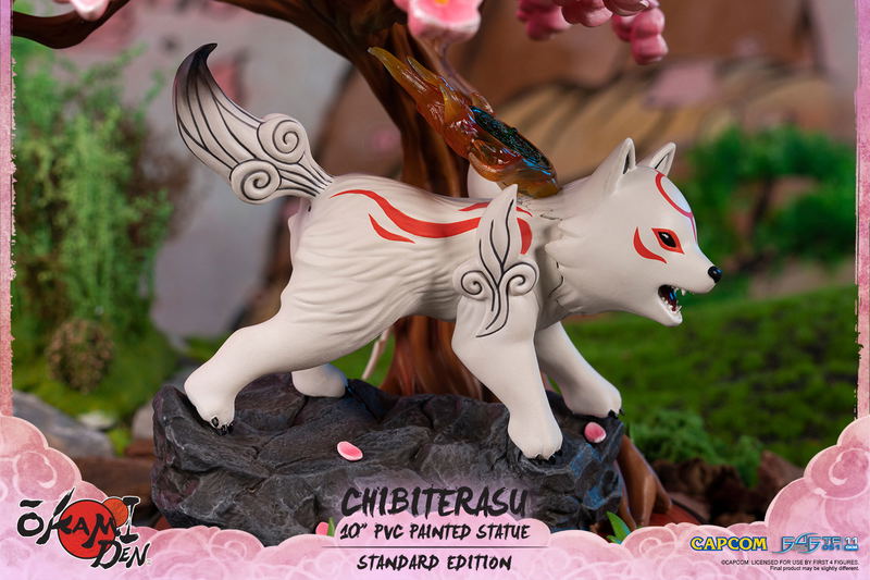 Okami PVC Painted Statue: Okamiden - Chibiterasu [Standard Edition] image 19