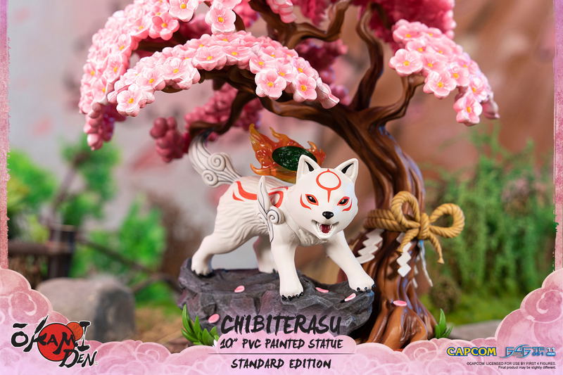 Okami PVC Painted Statue: Okamiden - Chibiterasu [Standard Edition] image 21
