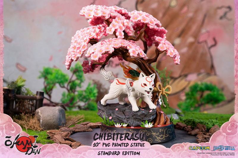Okami PVC Painted Statue: Okamiden - Chibiterasu [Standard Edition] image 23