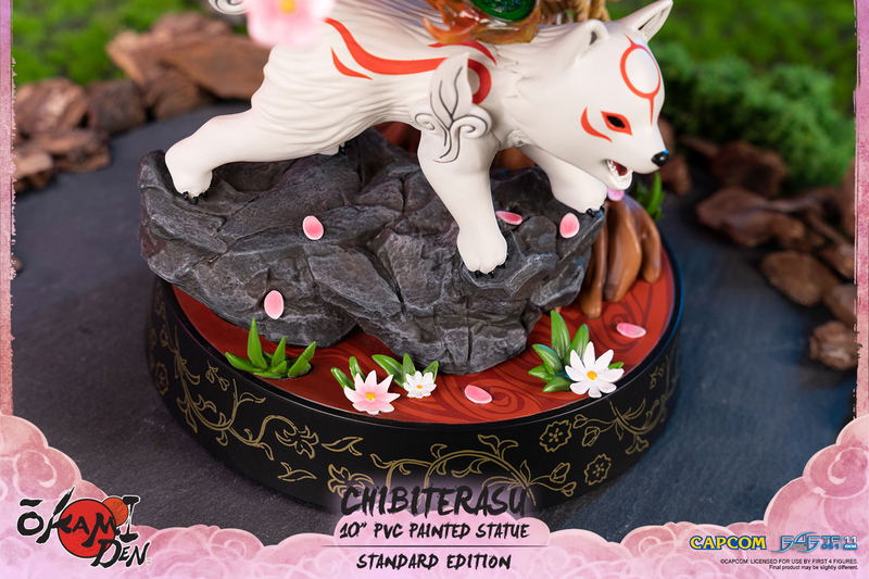 Okami PVC Painted Statue: Okamiden - Chibiterasu [Standard Edition] image 33