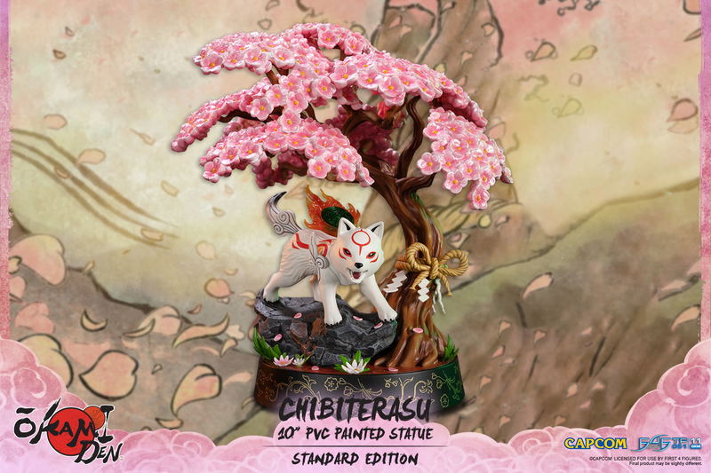 Okami PVC Painted Statue: Okamiden - Chibiterasu [Standard Edition] image 9