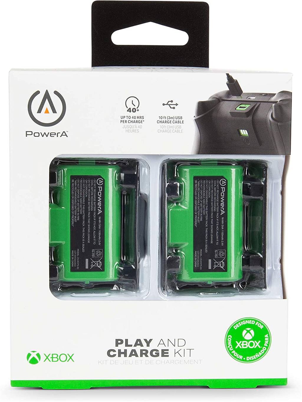 Play Charge Kit for Xbox One / Xbox Series X|S for Xbox One, Xbox Series Series S