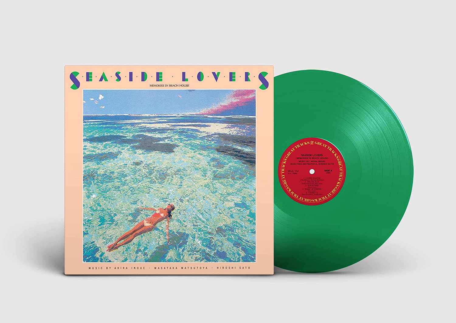 Seaside Lovers - Memories In Beach House [Limited Edition] (Vinyl) (Akira  Inoue, Masataka Matsutoya, Horishi Sato)