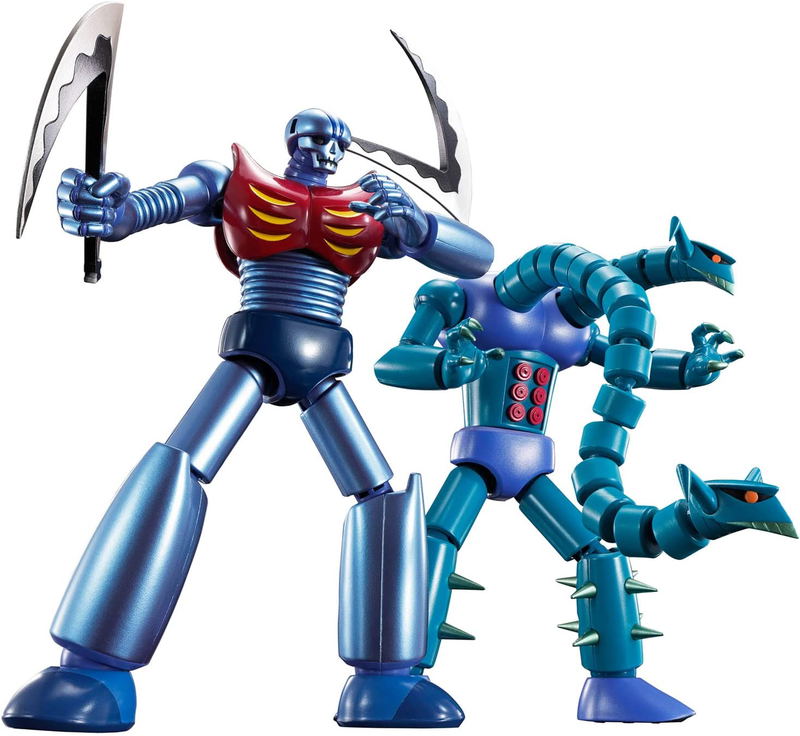 Soul of Chogokin Mazinger Z: Mechanical Beasts GX-25R Garada K7 & GX-26R Doublas M2 (Set of 2) image 1