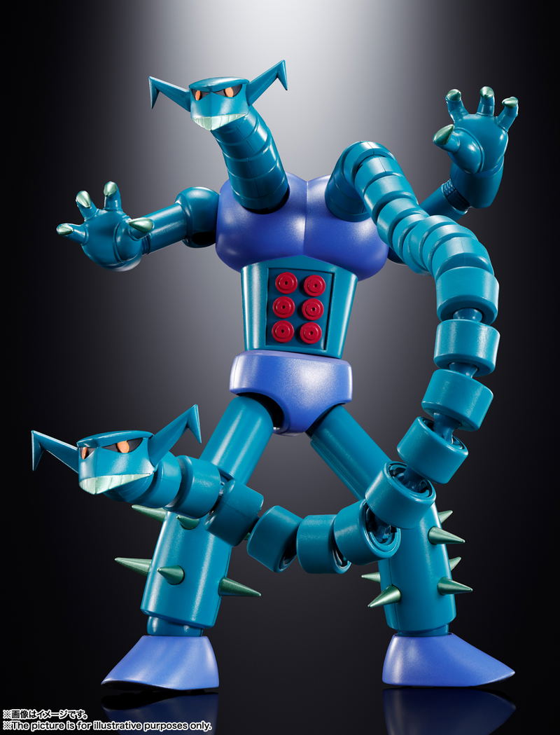 Soul of Chogokin Mazinger Z: Mechanical Beasts GX-25R Garada K7 & GX-26R Doublas M2 (Set of 2) image 10