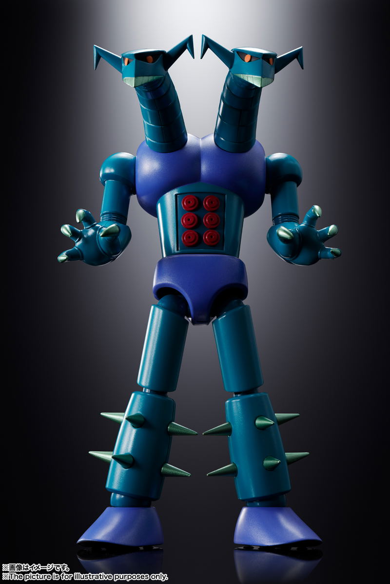 Soul of Chogokin Mazinger Z: Mechanical Beasts GX-25R Garada K7 & GX-26R Doublas M2 (Set of 2) image 13