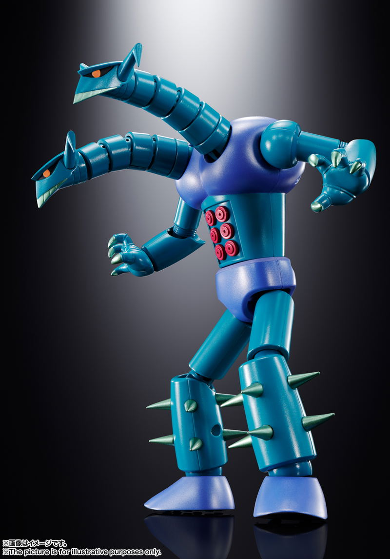 Soul of Chogokin Mazinger Z: Mechanical Beasts GX-25R Garada K7 & GX-26R Doublas M2 (Set of 2) image 8