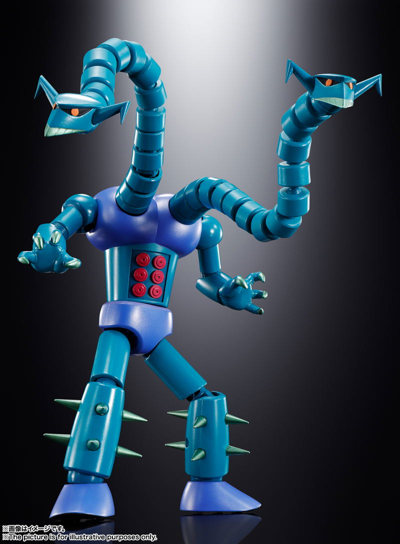 Soul of Chogokin Mazinger Z: Mechanical Beasts GX-25R Garada K7 & GX-26R Doublas M2 (Set of 2) image 9