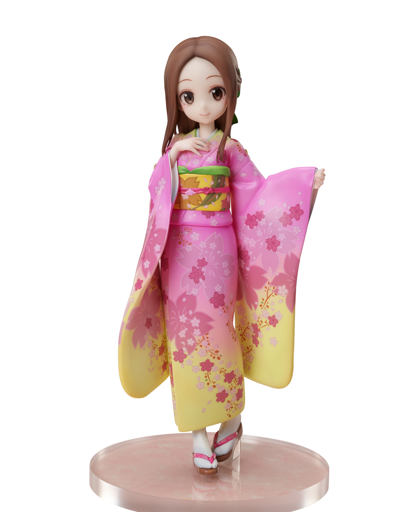 Teasing Master Takagi-san 3 1/7 Scale Pre-Painted Figure: Takagi-san Sakura Kimono Ver. image 1