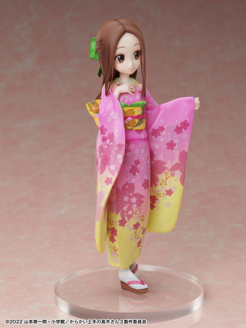 Teasing Master Takagi-san 3 1/7 Scale Pre-Painted Figure: Takagi-san Sakura Kimono Ver. image 4