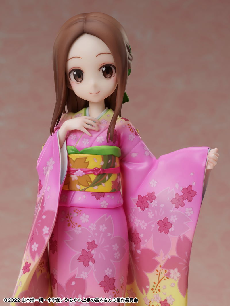 Teasing Master Takagi-san 3 1/7 Scale Pre-Painted Figure: Takagi-san Sakura Kimono Ver. image 5