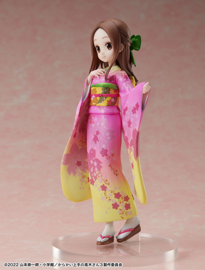 Teasing Master Takagi-san 3 1/7 Scale Pre-Painted Figure: Takagi-san Sakura Kimono Ver. image 8